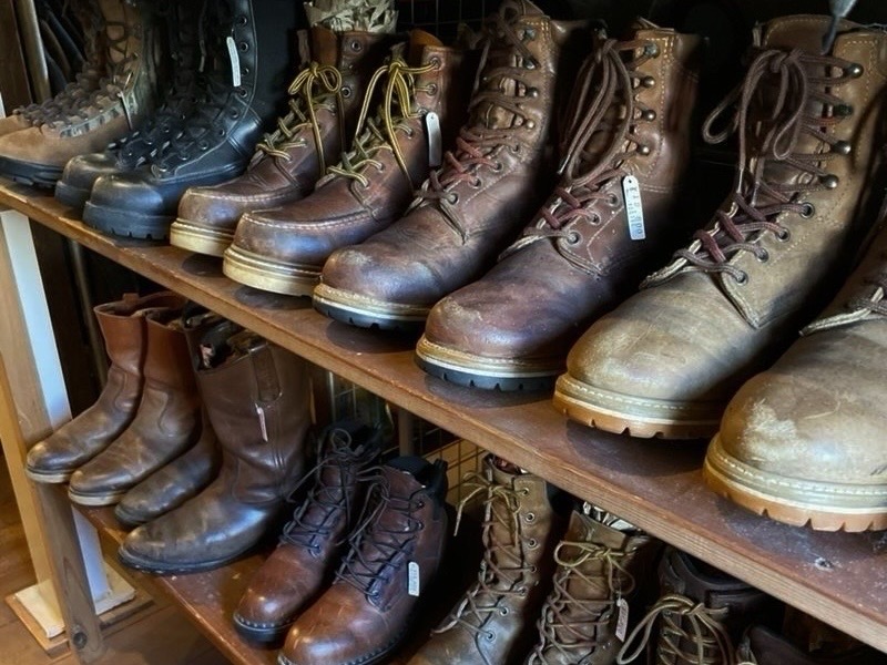 茨城の古着屋ボトムラインで扱うアメリカンブーツ(メンズ)